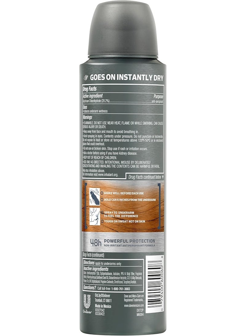 دوف عناية رجالي إكسترا فريش إسبراي 250 مل - Image 2